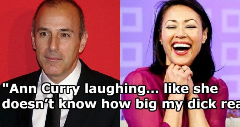 Disgraced Host Matt Lauer Once Joked About Sleeping with Ann Curry During 2008 Roast in New York