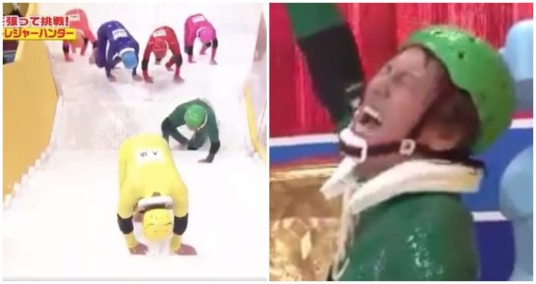 Viral Japanese Game Show ‘Slippery Stairs’ is the Best Topic to Discuss During Thanksgiving Dinner