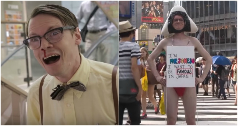 Australian Man Will Do Whatever it Takes to Become Famous in Japan