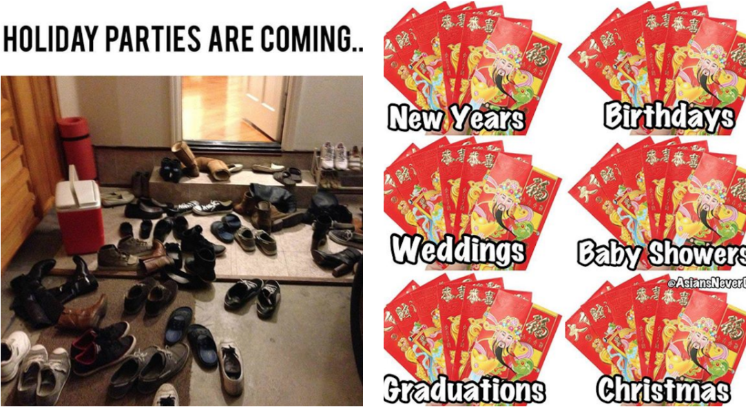 11 Photos Asians Know All Too Well During the Holidays