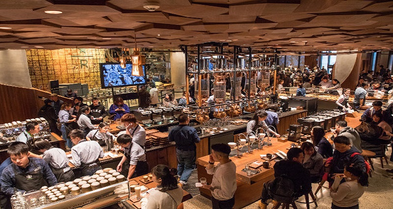 The Biggest Starbucks in the World is Now in Shanghai