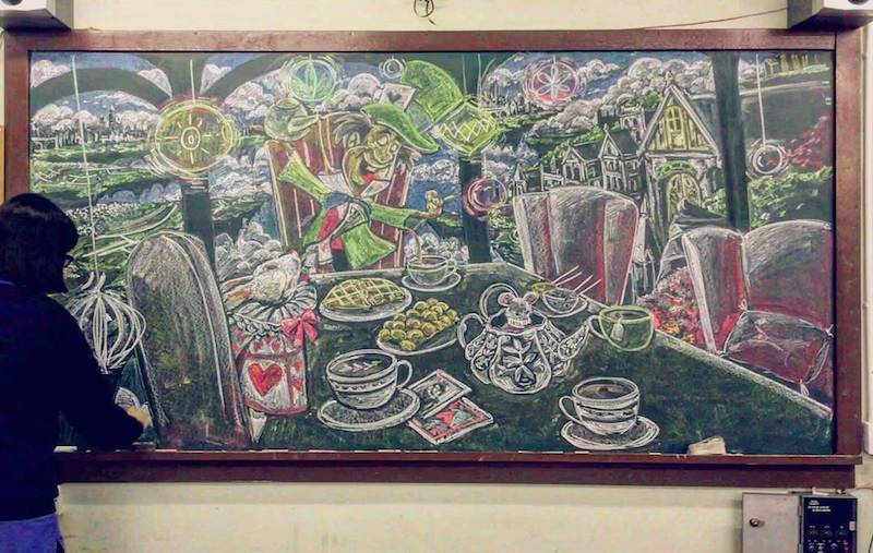 Hong Kong Students Bring Animated Movies to Life With Incredible Chalk
