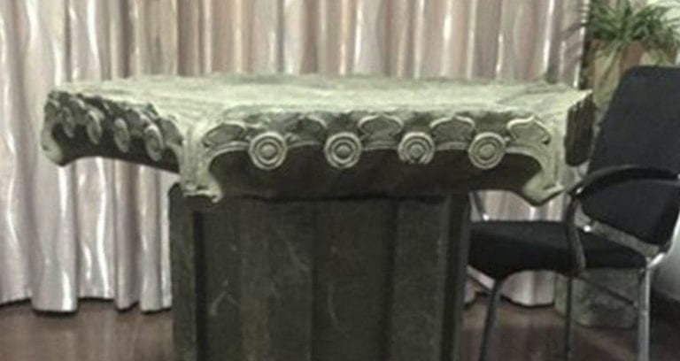 Tomb Raiders Arrested for Stealing Artifacts From Buddhist Monk Graves, Keeping One as a Coffee Table