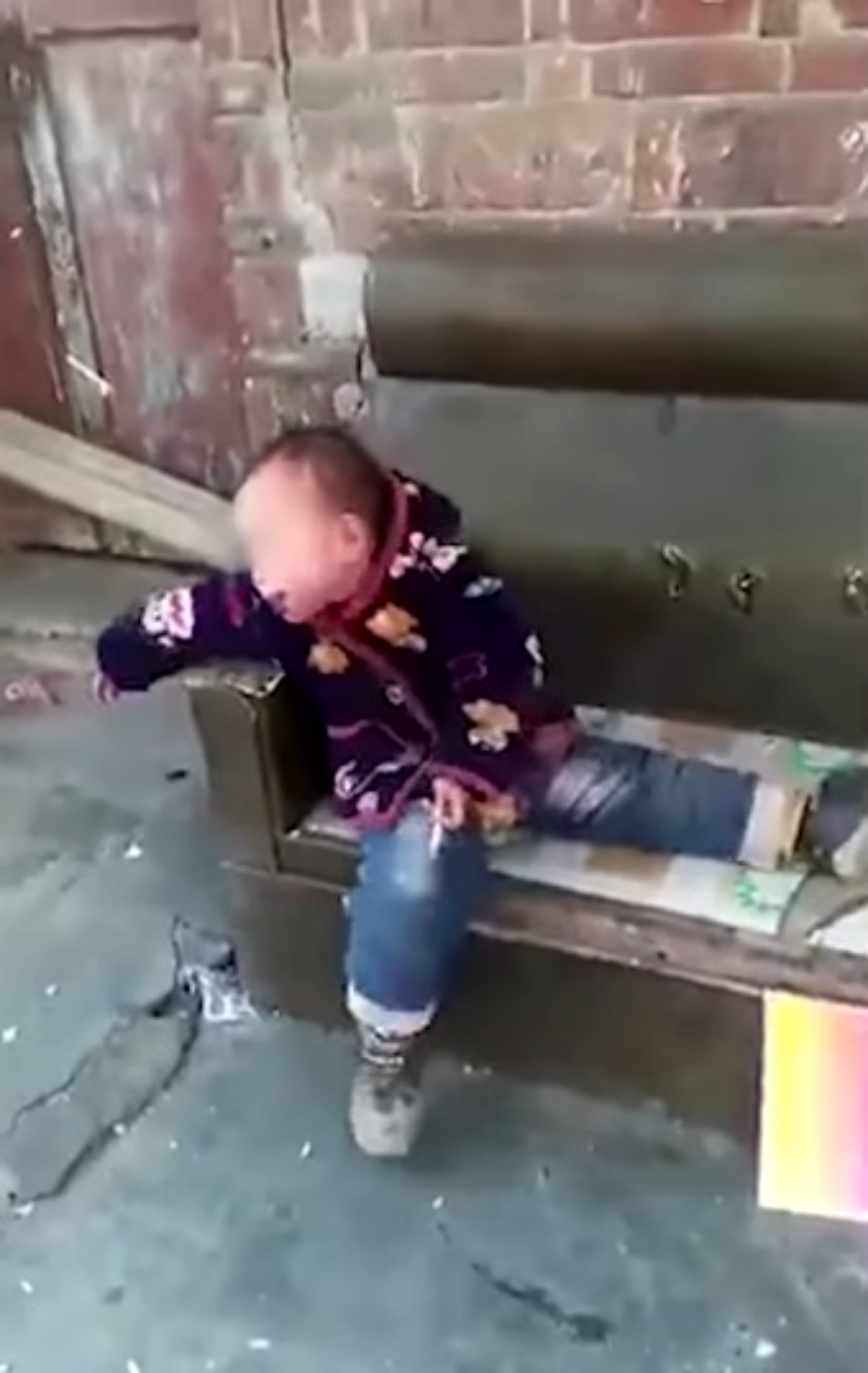 Smoking Child