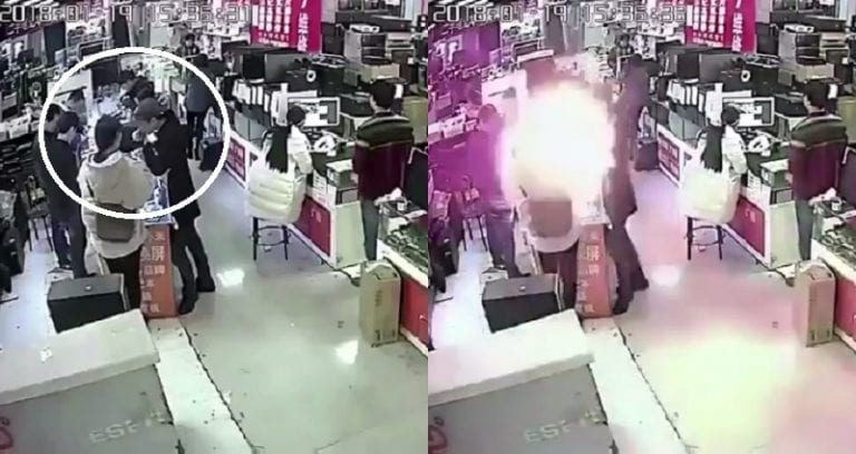 Chinese Man Bites Phone Battery to Check If It’s Fake, Immediately Regrets It