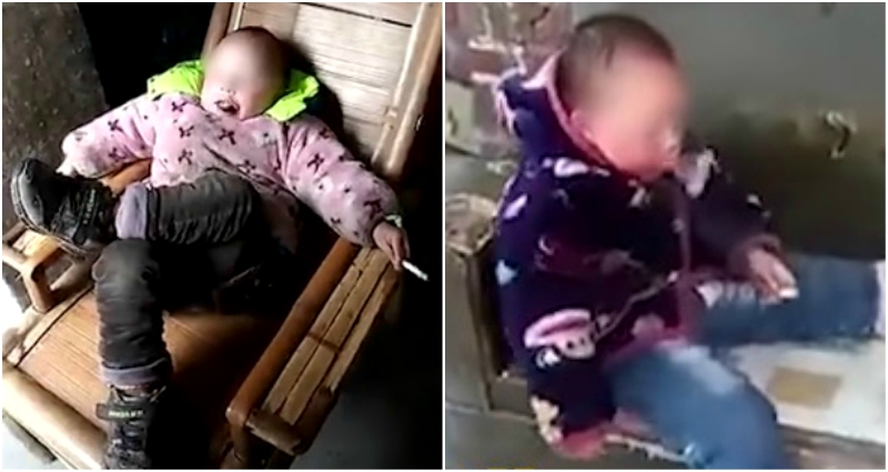 Smoking Child