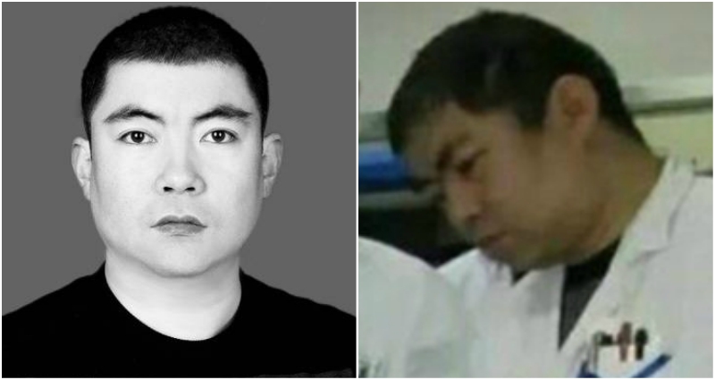 chinese emergency doctor after working long shift