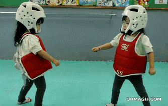 cute fight