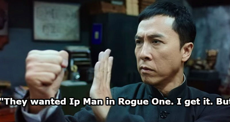 Donnie Yen is Done With Stereotypical Martial Arts Roles