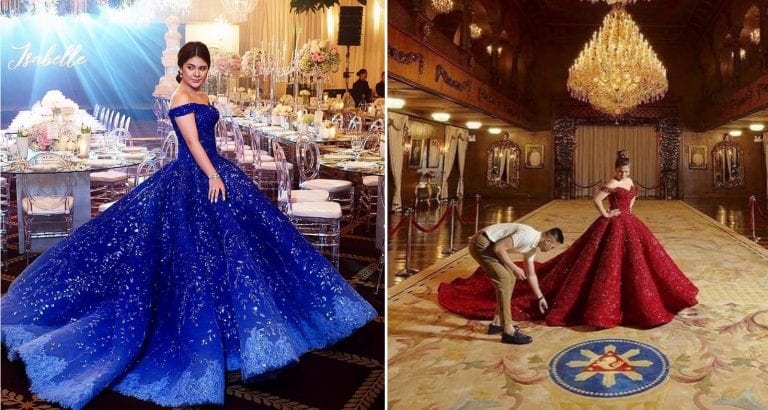 Philippine President’s Granddaughter Throws an Epic 18th Birthday Debut
