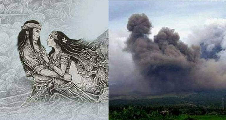 Mythical Couple that ‘Created’ Mayon Volcano in The Philippines Makes a Dazzling Appearance