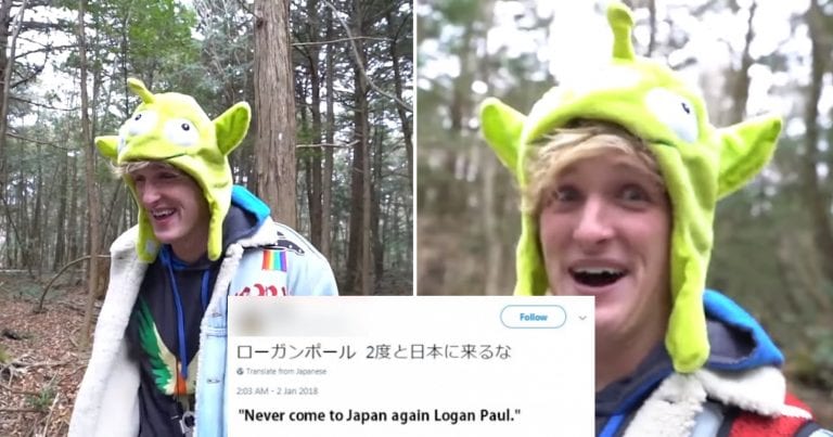 Japanese Netizens Warn Logan Paul to Stay Out of Japan for Laughing at Suicide Victim