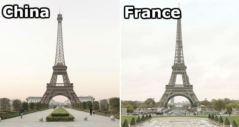 A 'fake' Paris you can see in China