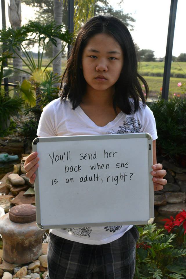 Asian adoptee