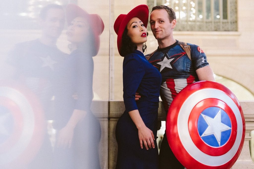 Captain America cosplay