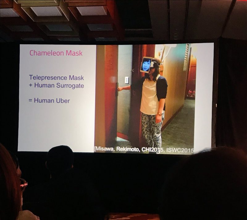 chameleon mask lets you hire a 'human uber'