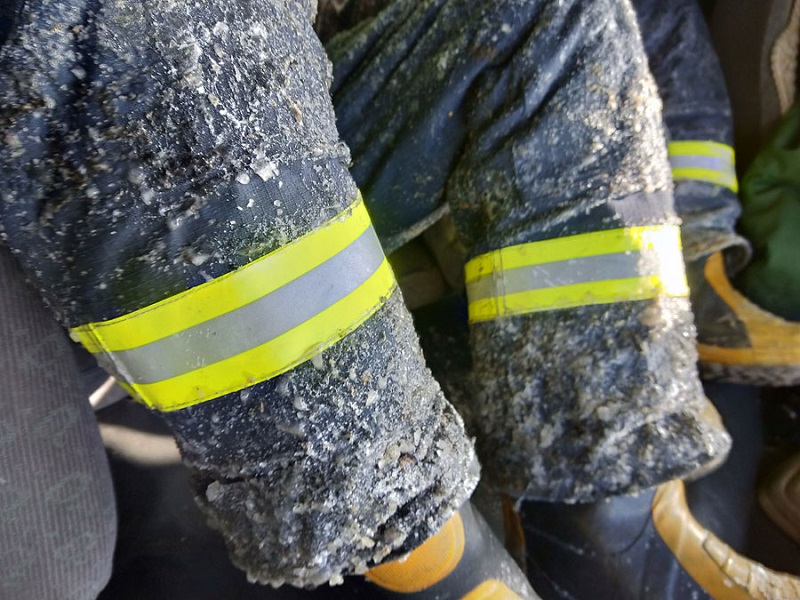 firefighters winter