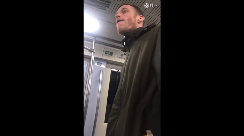 train fight