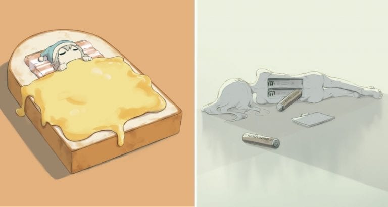 Japanese Artist Brilliantly Captures Emotions You Can’t Explain