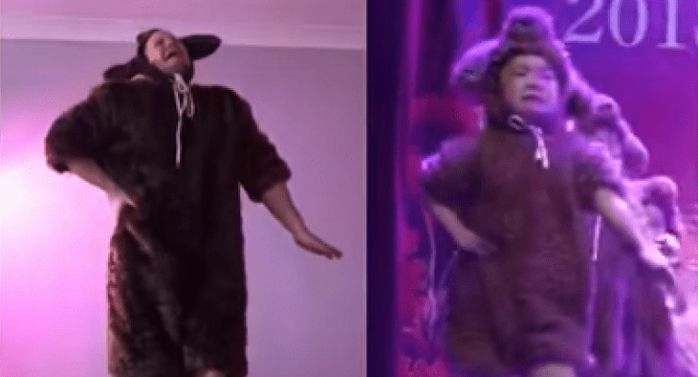 Grown Man Recreates Adorable Viral Video of Crying Kid’s Hilarious Dance