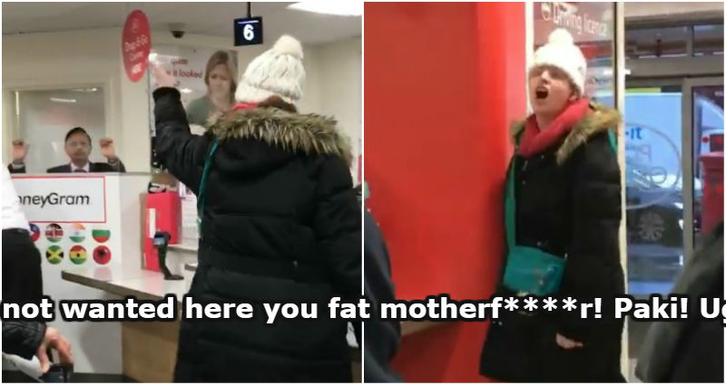 Asian Postal Worker Verbally Assaulted By Racist Woman in London