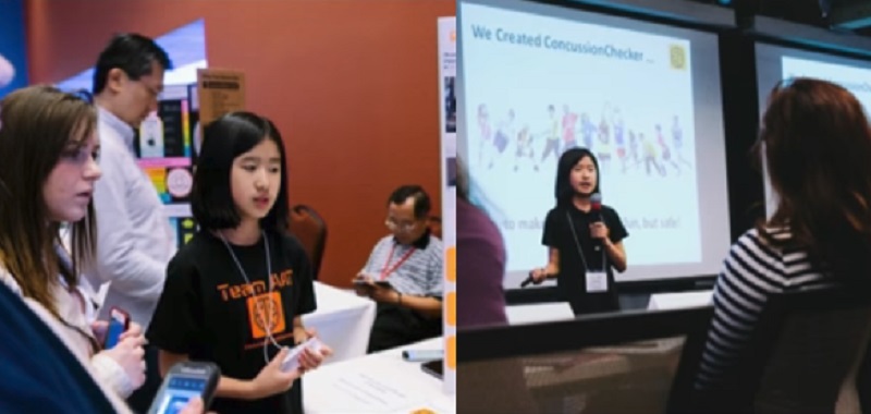 alzheimer's app developer in only 14 years old