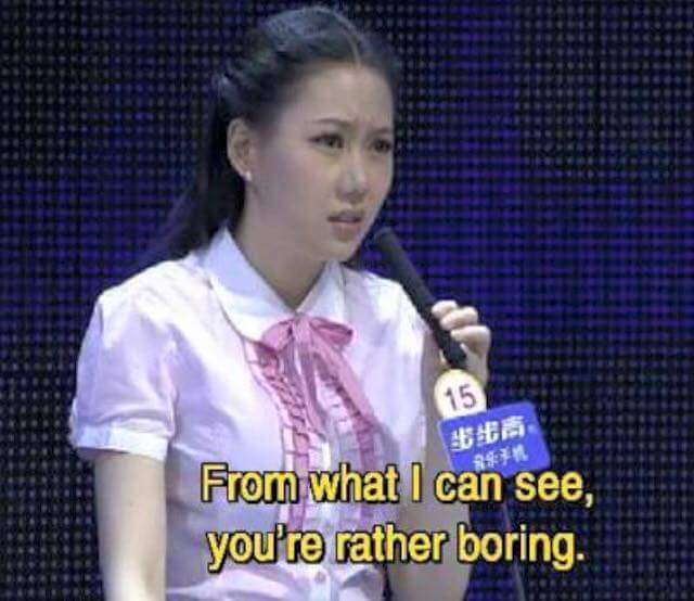 chinese dating show