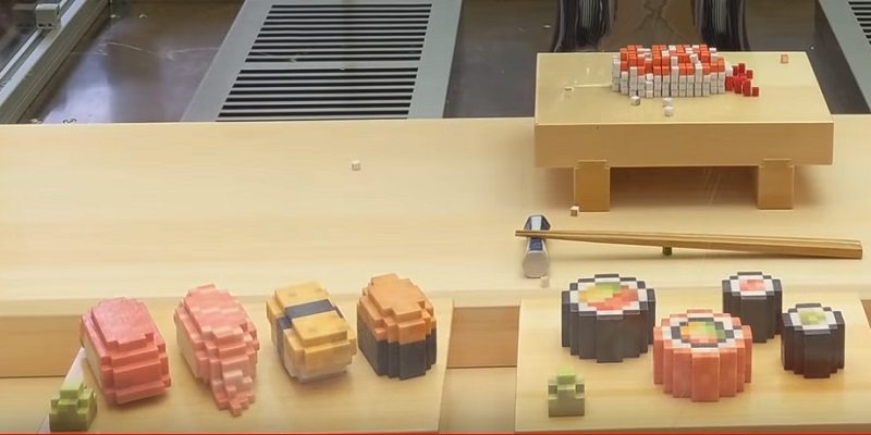 3d sushi