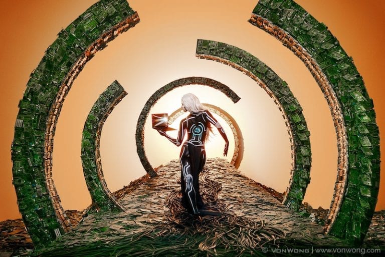 Artist Turns 4100 Pounds of E-Waste into EPIC Sculptures to Inspire People to Recycle