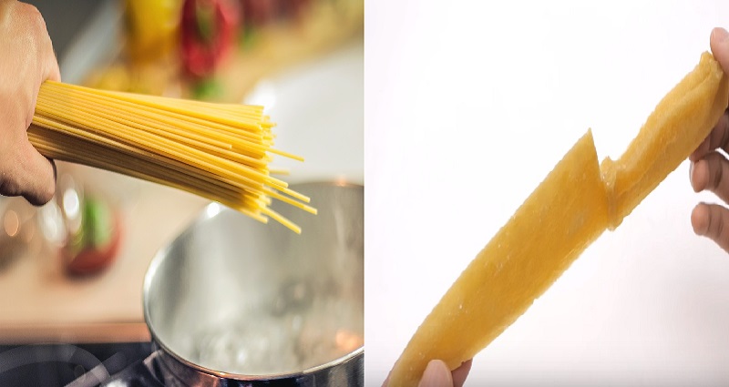 Japanese YouTuber Turns Pasta Into Razor Sharp Knife