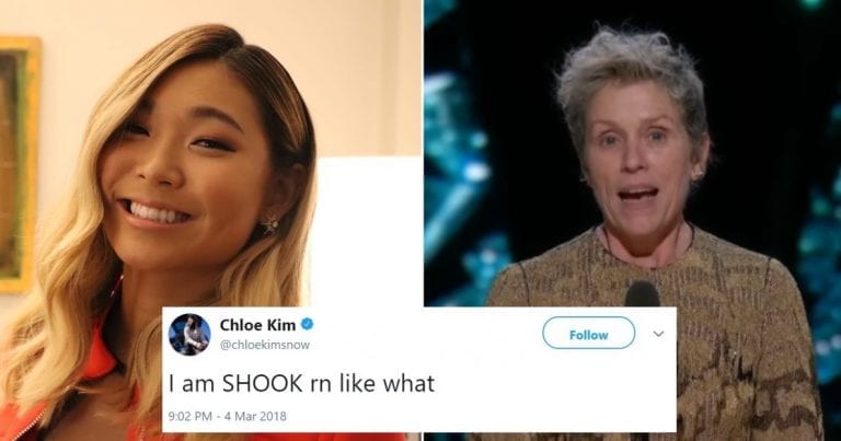 Chloe Kim ‘Shook’ After Oscar Winner Frances McDormand Gives Her a Shoutout