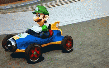 Luigi glare gif