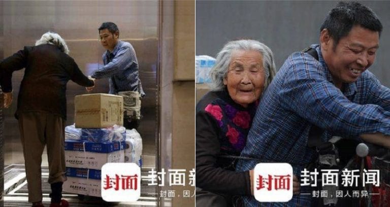 He Brings His 92-Year-Old Mother With Alzheimer’s to Work Everyday