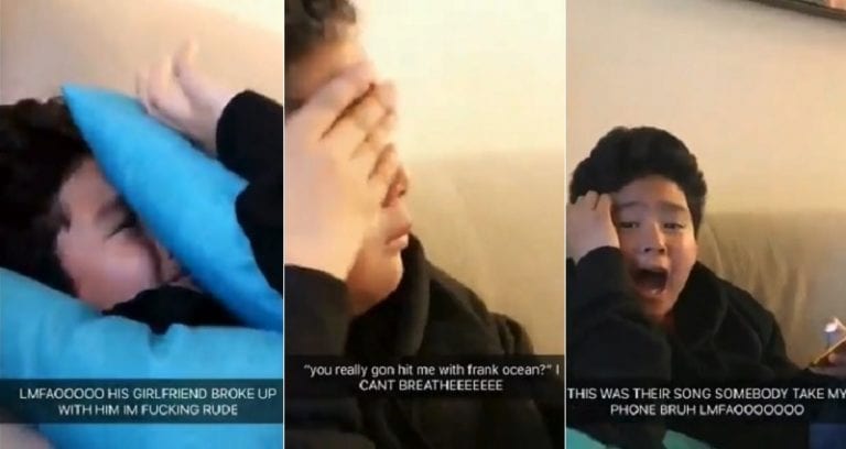 Man Hilariously Trolls Little Brother with Sad Songs After Just Getting Dumped