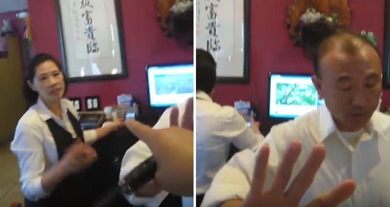 California Woman Blows Up on Chinese Restaurant Owners Over a Dropped Call