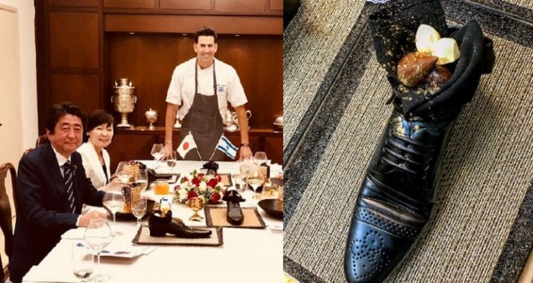 Celebrity Chef Serves Japan’s Prime Minister The Most Offensive Dessert Possible for a Japanese Person