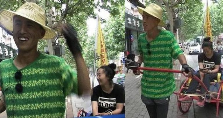 Man Takes Girlfriend Across China in a Rickshaw to Convince Her to Marry Him