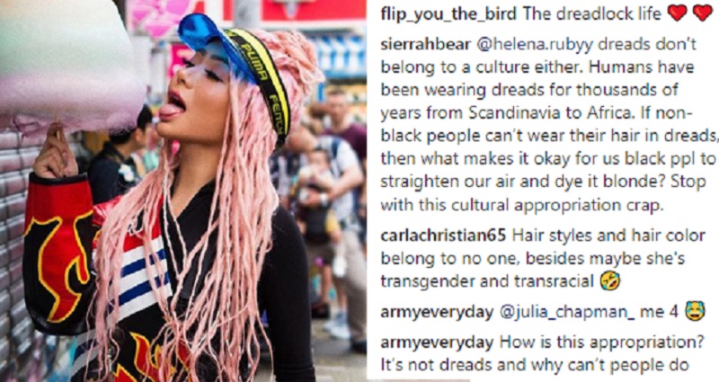 Trans Instagrammer Sparks ‘Cultural Appropriation’ Debate Over Pink Dreadlock Wig