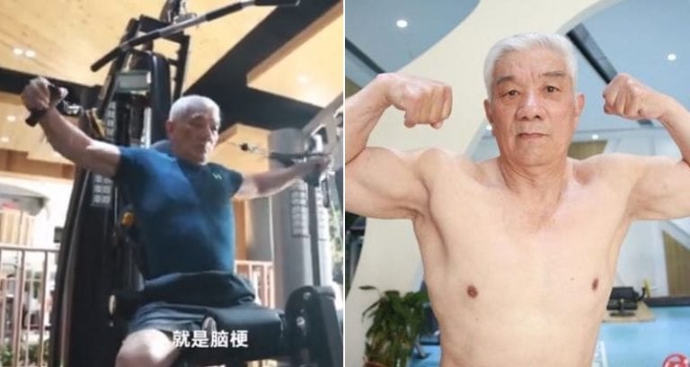 81-Year-Old Fit Grandpa in China Thinks He Can Take Arnold Schwarzenegger