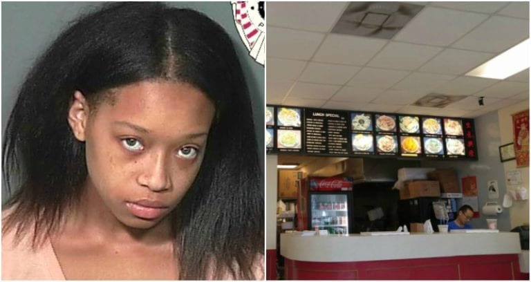 Woman Trashes Chinese Restaurant, Crashes into Owner’s Car Over a Wrong Order