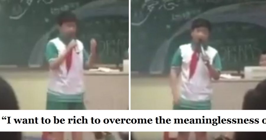 Young Chinese Student’s Speech Goes Viral, Gets Censored For Being Too Real