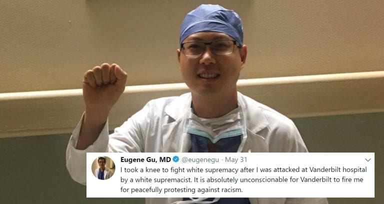 Doctor Eugene Gu Fired From Hospital For Standing Against White Supremacy
