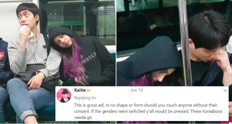 Colombian YouTuber Pretends to ‘Fall Asleep’ on Korean Men’s Shoulders, Some Call it ‘Disgusting’