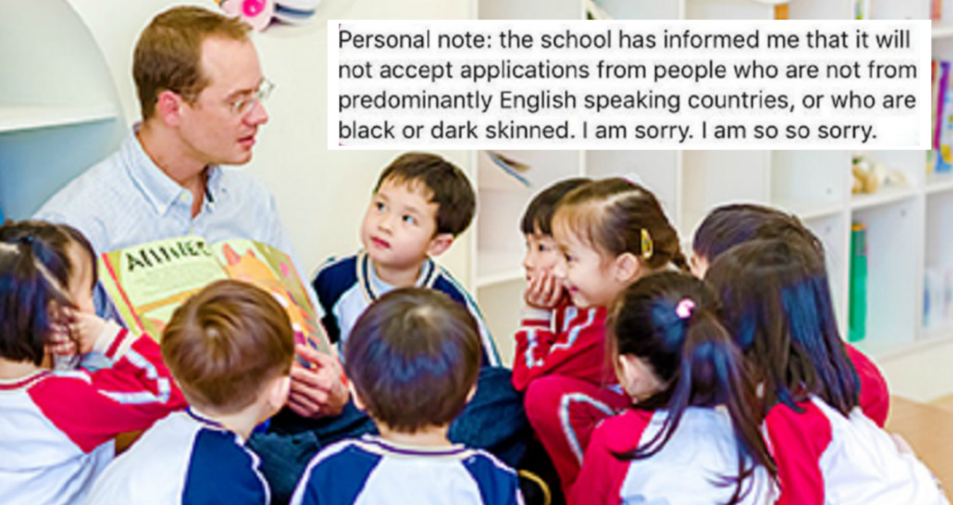 Taiwanese School Sparks Outrage for Saying It’s Not Hiring ‘Black or Dark-Skinned’ Teachers