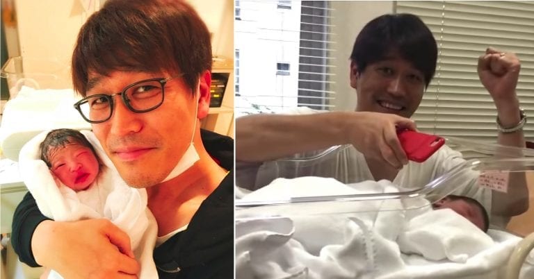 Pikotaro Instantly Calms Crying Newborn Daughter By Playing His Famous ‘Pineapple Pen’ Song