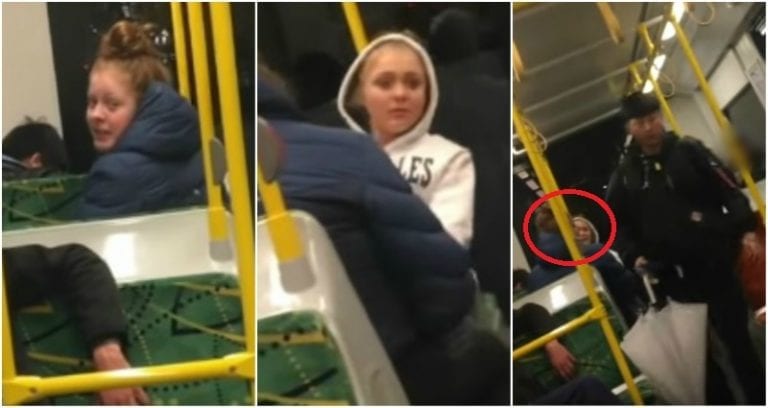 Australian Navy Vet Calls Out Racist Teens Targeting a Asian Man on the Tram