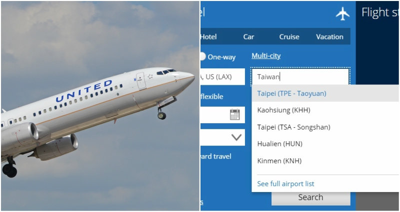 U.S. Airlines Cave on China’s Demands to Rename Taiwan on Websites