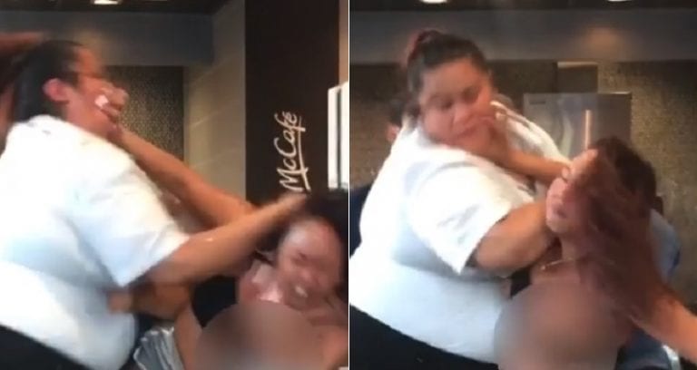 McDonald’s Employee Beats Customer Who Threw a Milkshake at Her