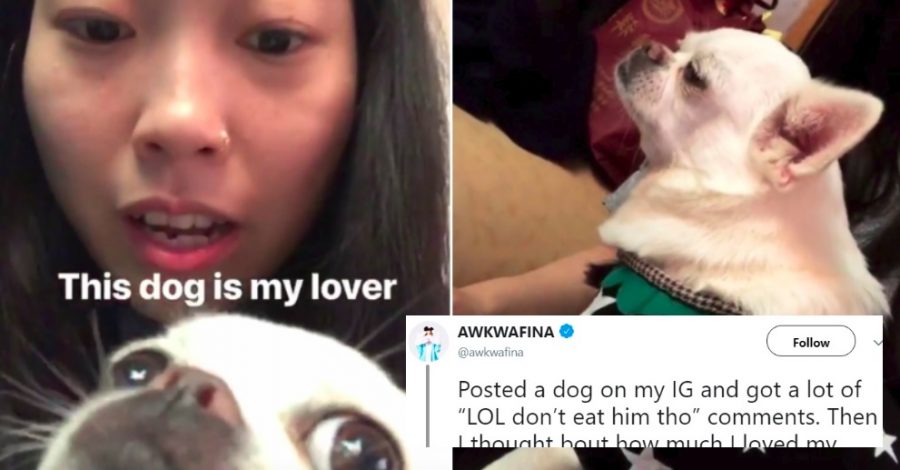 Awkwafina Just Schooled a Bunch of Racist Trolls Who Made Dog-Eating Jokes