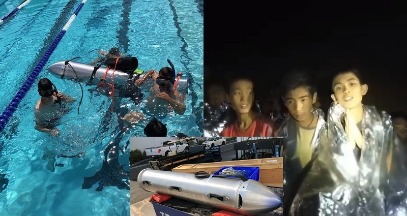 Elon Musk Shares Videos of ‘Kid-Sized’ Submarine to Help Rescue Trapped Thai Teens in Cave